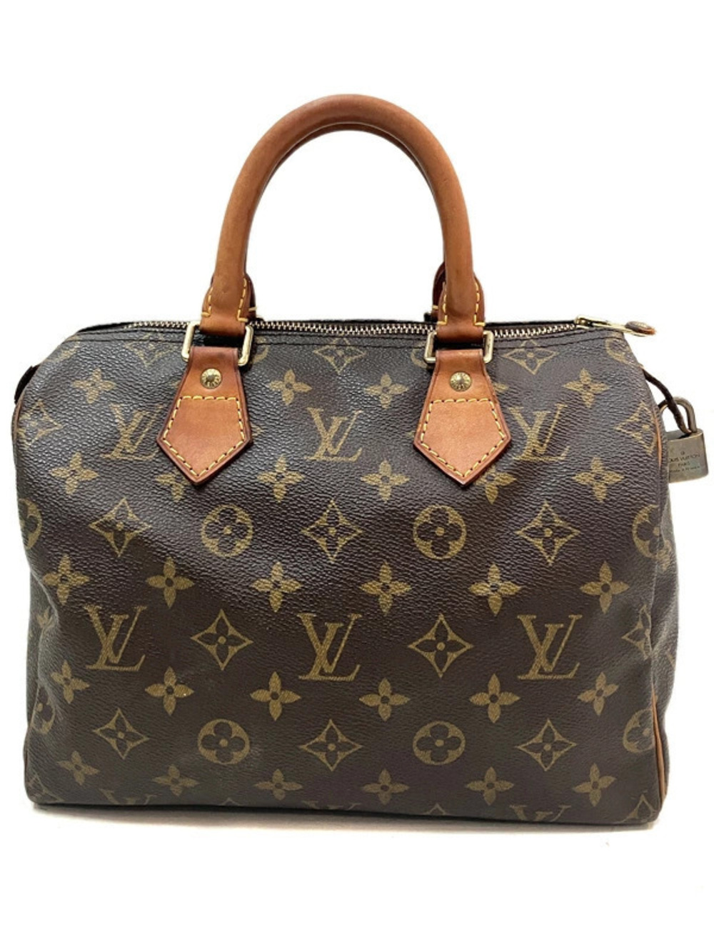 Louis Vuitton Monogram Speedy brown Handbag